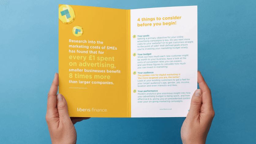 Liberis - Flyer mock up