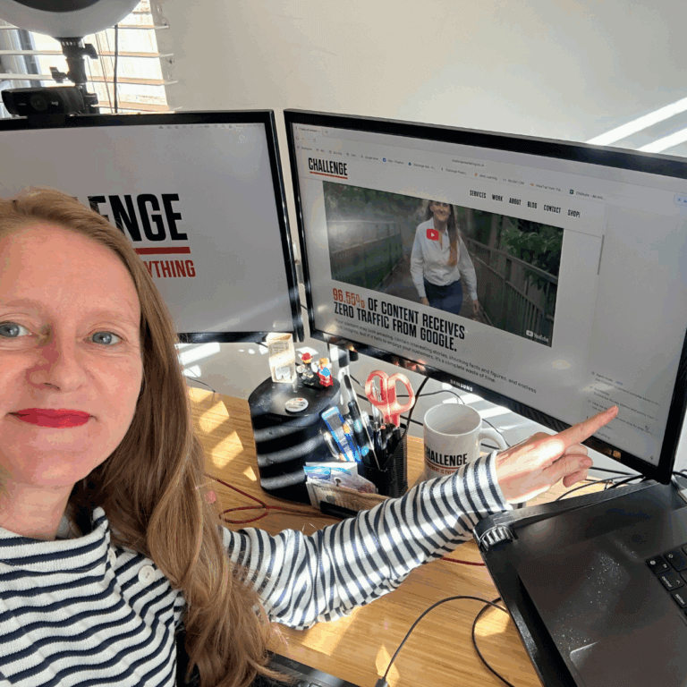 Lucy Allen CEO Challenge Marketing trialing ChatGPT's Atlas browser